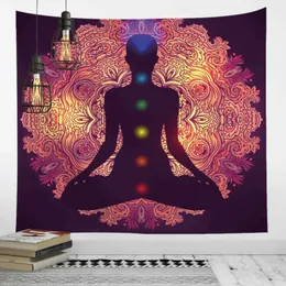 Tapestries 202 Devinative Digital Printing Net Red Hanging Cloth Wall Decoration Boho Tapestry