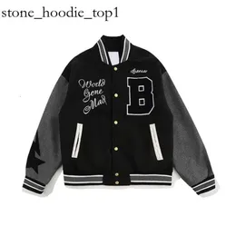 BAPESTAR HOODIE MENS DESIGNER JACKETS VARSITY JACKET MEN REMASE BASEBALL TRENDY BAPESTARジャケットレター刺繍コートストリートウェアラグジュアリー野球ジャケット2298