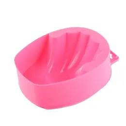 جديد 2024 1pcs فن الأظافر الفنية غسل يدوية المزيل Soak Bowl Salon Salon Nail Spa Bath Atract