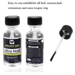 C-22 Solvent Walker Adhesive Tape Remover och 15 ml Walker Tape Ultra Hold Lim för Toupee Systems hårförlängningar