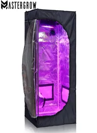 Mastergrow 60x60x140cm inomhus hydroponics växer tält Led Grow Lightgrow Room Plant växande reflekterande Mylar Non Toxic Garden GRE3904772