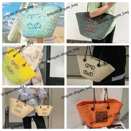 Women's luxury Tote bag Designer handbag fashion New Vacation Beach Package Single Shoulder bag Diagonal Cross Woven Bag Womens Commuting Shopping bags