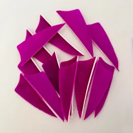 50pcs 2 polegadas ibounfox seta Fletching peru penas para flechas arco e flechas palhetas direita /esquerda asas de arco e flecha DIY acessórios