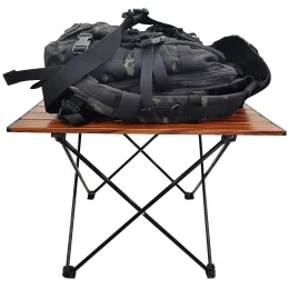 Arredi in legno scuro ultraleggero ultralight portatile pieghevole tavolo da campeggio portatile tavolo pieghevole da campeggio esterno tavolo in alluminio barbecue escursionismo picnic