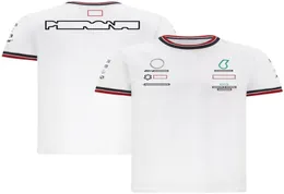F1 Racing Service Team Круглая шея Tshirt уравнение первого класса 2021