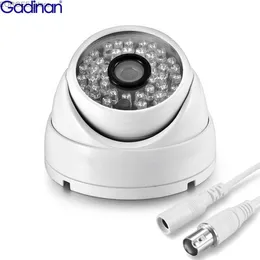 Andere CCTV -Kameras Gadinan 5MP AHD -Kamera H.265 Outdoor Security Water of Night Vision Video CCTV Überwachung Metal Dome Camera Xmeye Pro App Y240403