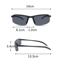 Photochromic Progressive Eyewear Sunglass for Outdoor Sports Driving Anti Glare Eyewear Ultra Light Sun Glasses