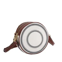 Luxus -Designer -Umhängetaschen für Frauen Mini Round Handtasche Vintage Runde Kuchen -Geldbörsen klassische Mode Frauen Crossbody Taschen Abend Rundschlepper Casual Cross Lod Bag Tasche