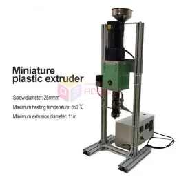 SJ25 vertikaler Kunststoff -Extruder -Injektionsformmaschine Einzelschraube Extruder 2 kg/h Kunststofftrudiermaschine