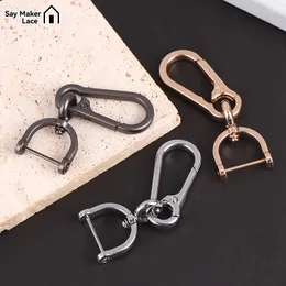 Portachiave crashchain creativo creativo semplice forte carabinatore a forma di chiavi di arrampicata da rampino uomo unisex regalo interno automatico con cacciavite