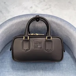 Bagliera di stilista mini borse da bowling bola spalla porta portafoglio di lusso in pelle banchetto
