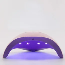 2024 Lâmpada de lâmpada Máquina de unhas portátil Cabo USB Home Use luz UV Gel Varnish Curador 12 LEDS Lâmpada Ferramenta de manicure de unhas - Para unha da lâmpada - - -