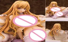 15Cm Anime Kamishiro Kotone Action Figure PVC Lady Long Blonde Hair Stockings Underwear Scene Base Collection Model Toy for Gift4942841
