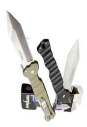 2Models Cold Steel 23GVG Immortal Voyager Knife CTSXHP Satin G10 Handle utomhusjakt Taktiska knivar Camping Survival SelfDef7046254