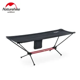 Furnishings Naturehike Outdoor Single Camping Cot Folding Hammock Portable Aluminum Alloy Bracket Hammock Bed Nh20jj011