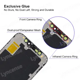 Выбор AAAA для iPhone 12 Mini LCD -дисплей Incell с 3D -сенсорным экраном для 12 мини -ол -ол -панталла -дигитайзер.