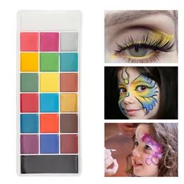 Cross-border 20 color oil face color body painting stage makeup face painting Halloween Christmas makeup cream factory