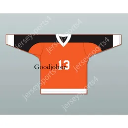 GDSIR Custom Blane 13 Orange Hockey Jersey Youngblood Nowy najlepszy ed S-6xl