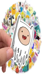 100Pcs Adventure Time Cute Cartoon Stickers Graffiti Toy Waterproof Laptop Luggage Scrapbook Skateboard Sticker For Kid7753877