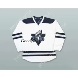 Gdsir Custom RIMOUSKI OCEANIC MAGLIA DA HOCKEY BIANCA NUOVA Top Ed S-M-L-XL-XXL-3XL-4XL-5XL-6XL