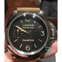 Designer 1950 Luxury Mechanical Watch Series Mens de relógio automático de 47 mm Modelo de movimento suíço PAM00422 4883