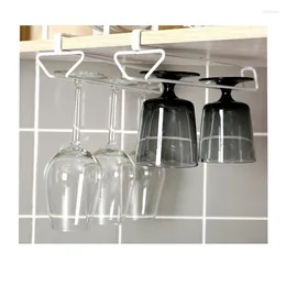 Kitchen Storage Promotion Wine Glasses Holder Goblet Display Rack Bar Wall Hanging Champagne Glass Cup