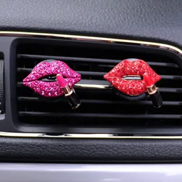 AI Cheng Creative Red Lips Solid Personalized Car Care Air Conditioning Air Airt Aromatherapy Clip Clip Decorative roments