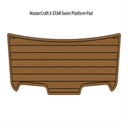 Zy Mastercraft X-Star Patch Platform Step Pad Boat Eva Faux Teak Deck Mata podłogowa Podkład samoprzylepny SEADEK GATHTEP STYLA