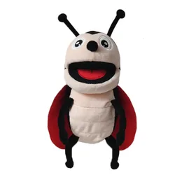 Cartoon Cute Insect Series Pluszowa zabawka Puppet Fun Childrends Snojan Opowiadanie Puppet Puppet Puppet Usta mogą się poruszać 240328