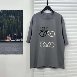 Loewees skjorta mäns t-shirts t-shirts designer t hirt broderi mode toppkvalitet bomull kort ärm streetwear tshirts marca de lujo espanola 138