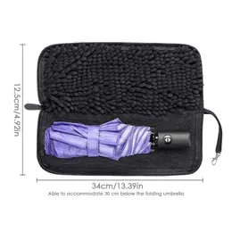 New Water Absorvent Umbrella Bag Ultrafine Fiber Umbrella Coberling Limpador de pano de capa à prova d'água Acessórios de viagem portáteis