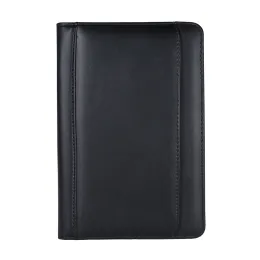 Padfolio Portable Business Portfolio Padfolio Folder Document Case Organizer A5 PU Leather with Business Card Holder Memo Note Pad