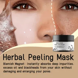 Maschera nera di pulizia profonda Rimuovere il controllo esfoliante dell'olio Stringere idratante Moisturizzazione della pelle tenera tenera maschera di raffinazione delle erbe