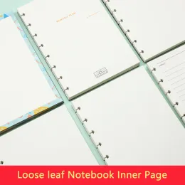 Notebooki A5 Losu Notebook Papier Władze Grzyb Notatnik Wewnętrzny papier rdzeń/napełnienie wewnętrzny papierowy papier
