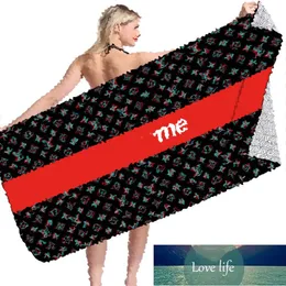 Light Lux super miękki ręcznik do kąpieli unisex sport szybkie ręczniki na plaży marka list do wydrukowanych prania projektant dla mężczyzn dla kobiet dzieci