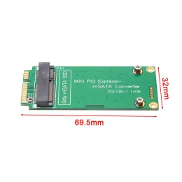 100% brandneue und hochwertige MSATA SSD an SATA Mini PCIe SSD -Adapterkarte für ASUS EPCS101 900A 901A