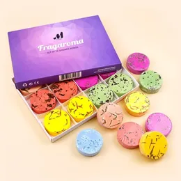 12Pcs/Box Useful Shower Steamer Mini Aromatherapy Shower Tablets Universal Comfortable Bubble Bath Bomb Accessories for Women