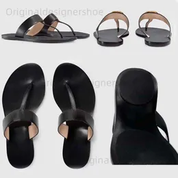 Hausschuhe stilvolle Damen Sandalen hochwertige Slip -Ons mit klassischem Flat -Tanga -Hausschuhen Design in EU -Größen 35 42 T240403 erhältlich