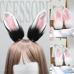 Forniture per feste kawaii orecchio del copricapo cosplay anime lolita calip costumi di halloween oggetti di scena pieghevoli accessori pieghevoli