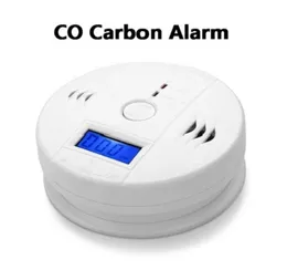 Co Carbon Alarm Monoxide Gas Sensor Monitor de envenenamento Testador de detector para vigilância de segurança em casa sem bateria8853001