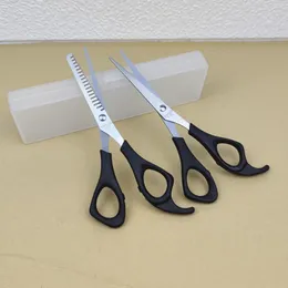 Tesoura de corte de cabelo possuir tesoura de tesoura profissional Rainning Cut Fangs Scissors de cabeleireiro doméstico para mulheres