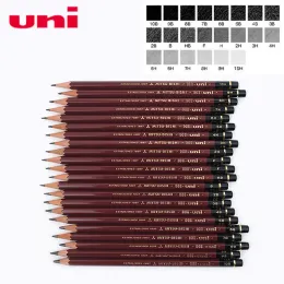 Pencils 6 Pcs/lot Mitsubishi Uni HIUNI 22C Most Advanced Drawing Pencil 22 Type of Hardness Standard Pencils Office School Supplies