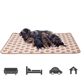 Pet Dog 4 strati Panno da pannolino tappetino urina lavabile lavabile Anti-slittamento Assorbimento rapido Assorbimento Accessori PEE PEE PEE