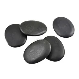 Massage Stones Rocks 7pcs Natural Energy Massage Stone Set Hot SPA Rocks Basalt Stone 3*4cm Size Therapy Stone Pain Relief Health Care 240403