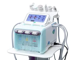 II versione multifunzionale 6in1 H2 O2 Hydra Facial Dermabrasion Hydro Microdermoabrasion peeling Violo per la pulizia della pelle Aqua Aqua Ox6514195