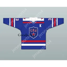 Gdsir Custom BLUE SUSHINSKY 33 SKA ST.PETERSBURG TIE DOWN HOCKEY JERSEY NEU Top Ed S-M-L-XL-XXL-3XL-4XL-5XL-6XL