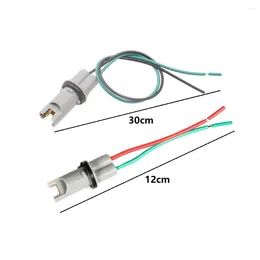 Belysningssystem KE LI MI 2X CAR LED-glödlampa Ljushållare Basuttag T10 T15 W5W 194 168 Högtemperaturkabeladapter Harness Plug Connector