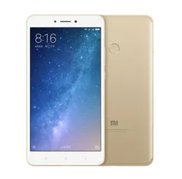 Оригинальный Xiaomi Mi Max 2 4G LTE Сотовый телефон 4GB ОЗУ 32 ГБ 64 ГБ 128 ГБ ПЗУ SNAPDRAGON 625 Octa Core 644QUOT 12MP ID отпечатка пальца SMA5703243