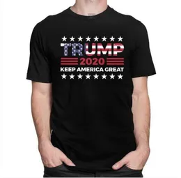 Мужчины Дональд Трамп футболка XS4XL Homme Oneck Рубашки с коротким рукавами