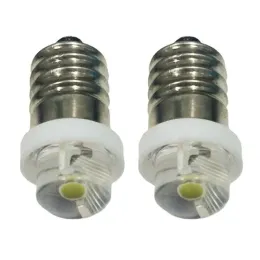 LED -Taschenlampenlampen -Brennerlampe Ersatz E10 P13.5S Schraubanschluss 0,5 W 3 V 4,5 V 6V Anzeige Signal Instrument kleine Glühbirne